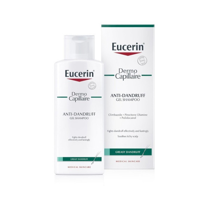 EUCERIN DERMOCAPILLAIRE GEL SHAMPO ANTI-CASPA OLEOSA 250ML