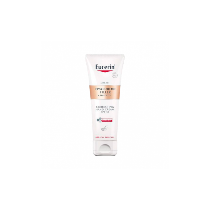 EUCERIN HYALURON FILLER+ELASTICITY CREME MÃOS ANTI-MANCHAS SPF30 75ML