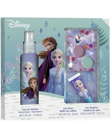 Set de maquillaje y espray corporal Frozen de Disney para mayores de 5 años