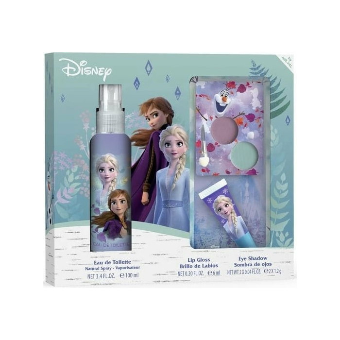Set de maquillaje y espray corporal Frozen de Disney para mayores de 5 años