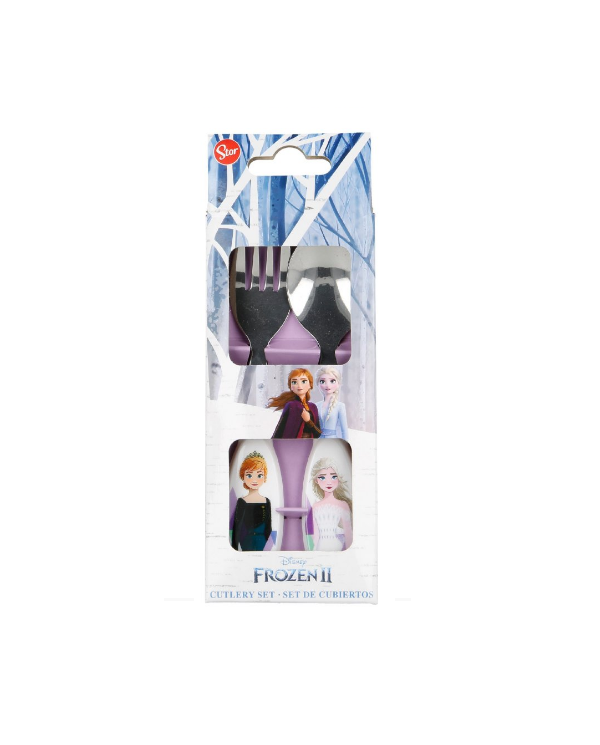 FROZEN II CONJUNTO TALHERES 2UNID