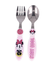 MINNIE MOUSE CONJUNTO TALHERES 2UNID