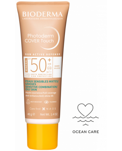 BIODERMA PHOTODERM COBERTURA MINERAL TOQUE DORADO SPF50+ 40G