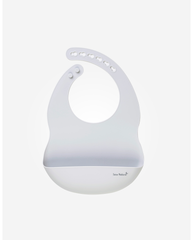 SARO BABETE DE SILICONE CINZA 1UNID