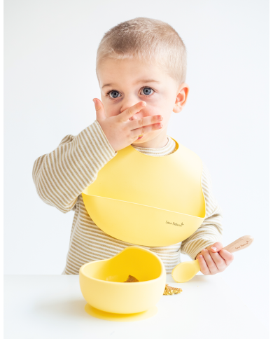 SARO BABETE DE SILICONE CINZA ESCURO 1UNID