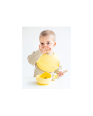 SARO BABETE DE SILICONE CINZA ESCURO 1UNID