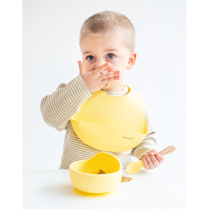 SARO BABETE DE SILICONE CINZA ESCURO 1UNID