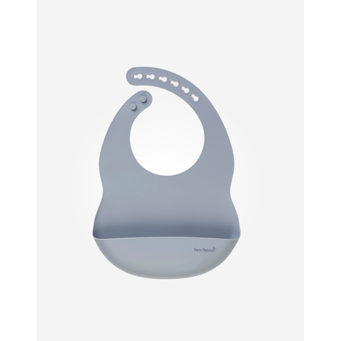 SARO BABETE DE SILICONE CINZA ESCURO 1UNID