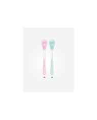 SARO CONJUNTO COLHERES TÉRMICAS ROSA 2UNID