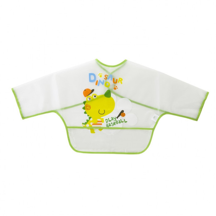 SARO BABETE COM MANGAS E BOLSA VERDE +6M 1 UNIDADE