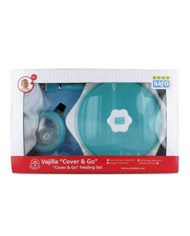 JUEGO DE CENA SARO "COVER & GO"