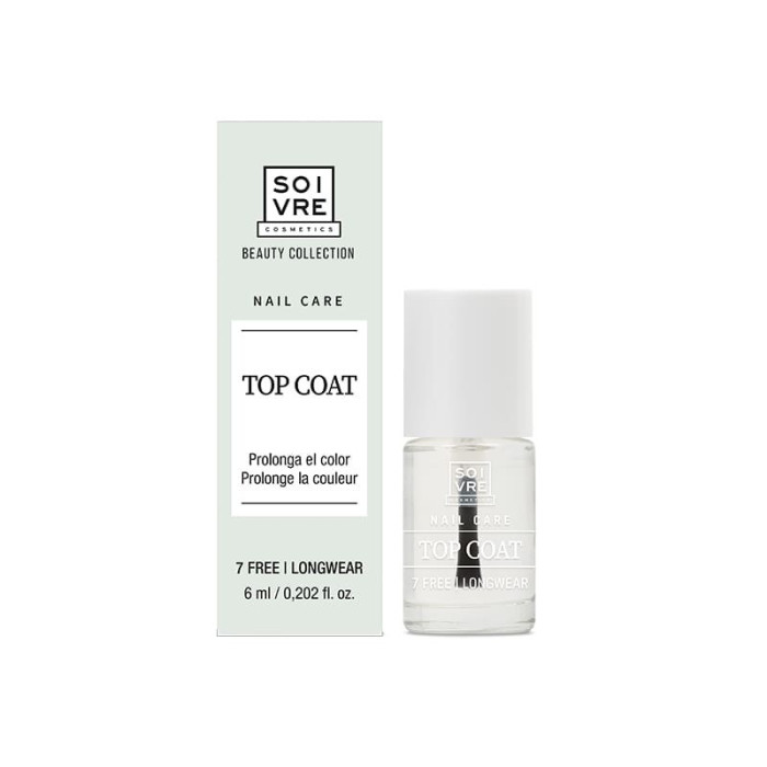 SOIVRE BEAUTY COLLECTION NAIL CARE TOP COAT 6ML