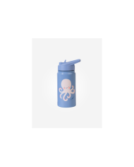 SARO GARRAFA TÉRMICA COM PALHINHA AZUL 350ML