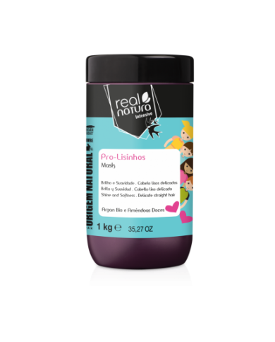 REAL NATURA MÁSCARA PRO-LISINHOS ANTI FRIZZ 1KG
