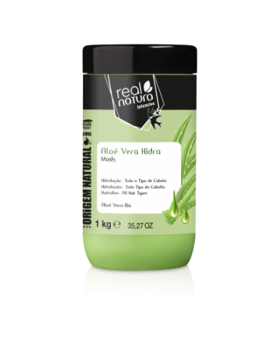 REAL NATURA MASCARILLA SIN SAL ALOE VERA HIDRA 1KG