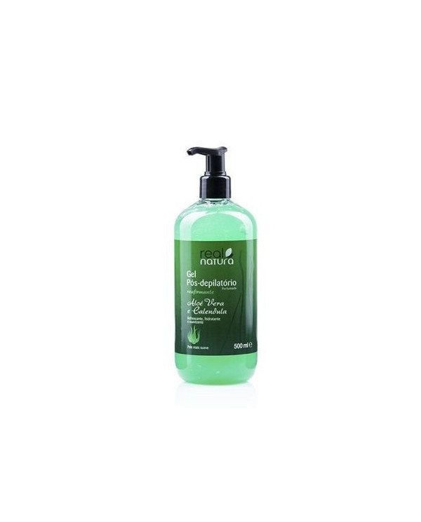 REAL NATURA GEL POST-DEPILACIÓN DE ALOE VERA + CALÉNDULA 500ML