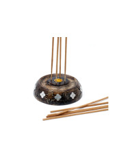 QUEIMADOR DE INCENSO DE CONE OU BASTÃO - MADEIRA