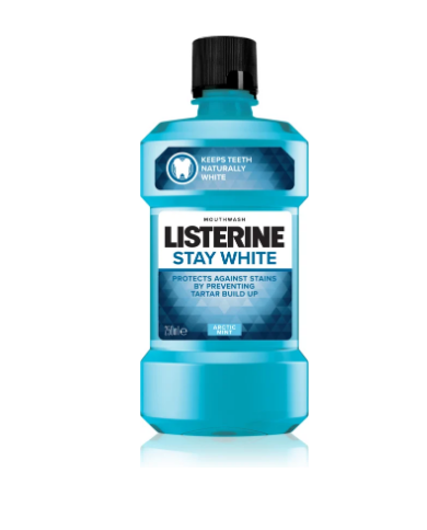 LISTERINE STAY WHITE 250ML