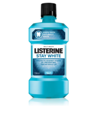 LISTERINE STAY WHITE 250ML