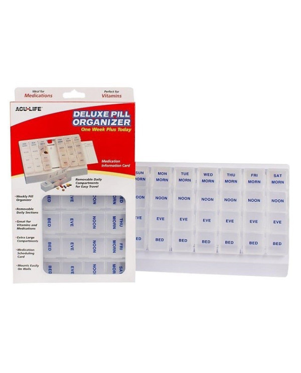 CAIXA COMPRIMIDOS ACU-LIFE SEMANAL PEQUENA