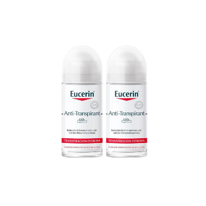 EUCERIN ROLL-ON ANTITRANSPIRANTE 48H 2x50ML
