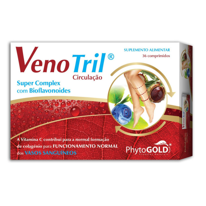 VENOTRIL CIRCULAÇÃO 36 COMPRIMIDOS PHYTOGOLD