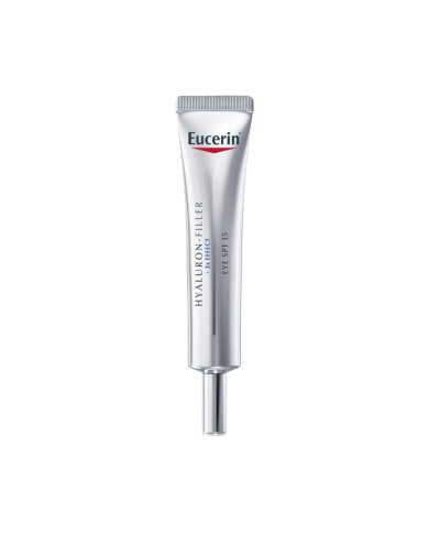 EUCERIN HYALURON-FILLER +3x EFFECT CONTORNO OLHOS SPF15 15ML