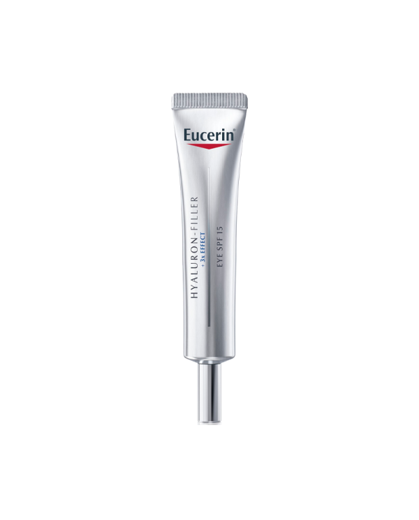 EUCERIN HYALURON-FILLER +3x EFFECT CONTORNO OLHOS SPF15 15ML