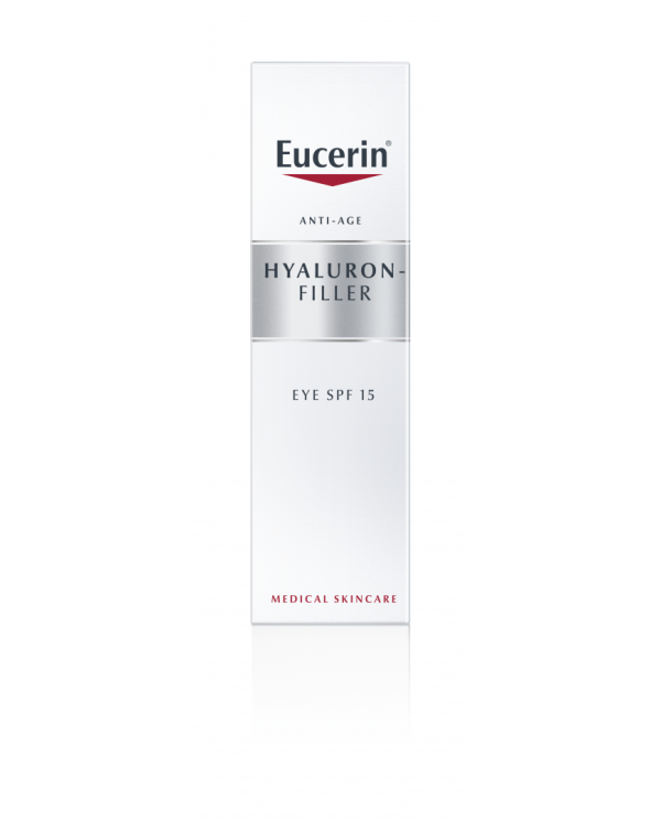 EUCERIN HYALURON-FILLER +3x EFFECT CONTORNO OLHOS SPF15 15ML