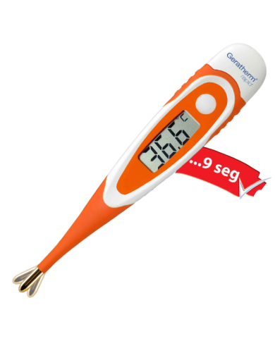 TERMÓMETRO DIGITAL RÁPIDO FLEXÍVEL  GERATHERM 1 UNIDADE