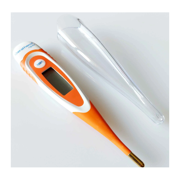 TERMÓMETRO DIGITAL RÁPIDO FLEXÍVEL  GERATHERM 1 UNIDADE