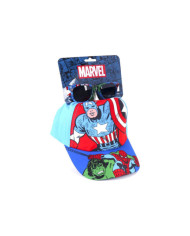 CONJUNTO BONÉ + ÓCULOS SOL AVENGERS MARVEL