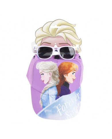 CONJUNTO DE SOMBRERO Y GAFAS DE SOL DE FROZEN DE DISNEY