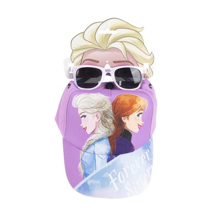 CONJUNTO DE SOMBRERO Y GAFAS DE SOL DE FROZEN DE DISNEY