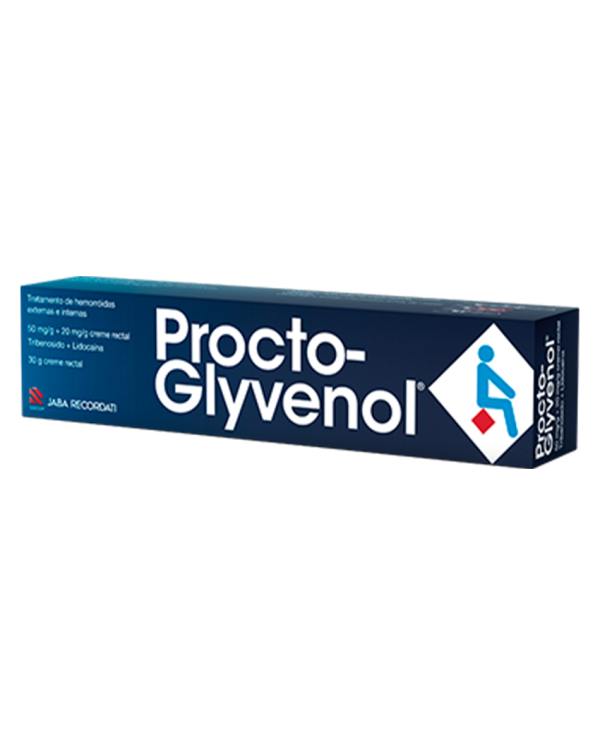 PROCTO-GLYVENOL® 50MG/5 + 20MG/G CREME RETAL 30G