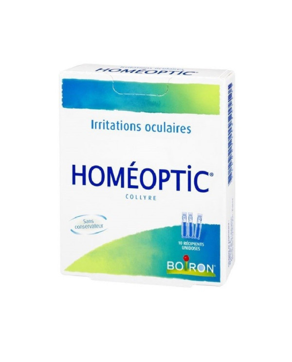 HOMEOPTIC COLIRIO SOLUÇÃO 10UNIDOSES BOIRON