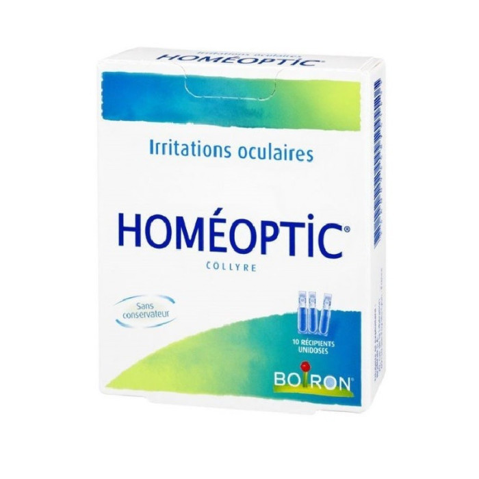 HOMEOPTIC COLIRIO SOLUÇÃO 10UNIDOSES BOIRON