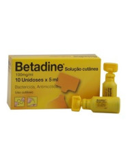 BETADINE SOLUCIÓN TÓPICA 100 MG/ML 10 DOSIS MONOX 5 ML