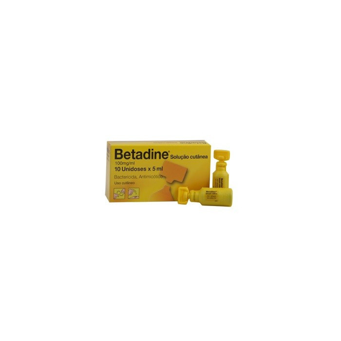 BETADINE SOLUCIÓN TÓPICA 100 MG/ML 10 DOSIS MONOX 5 ML