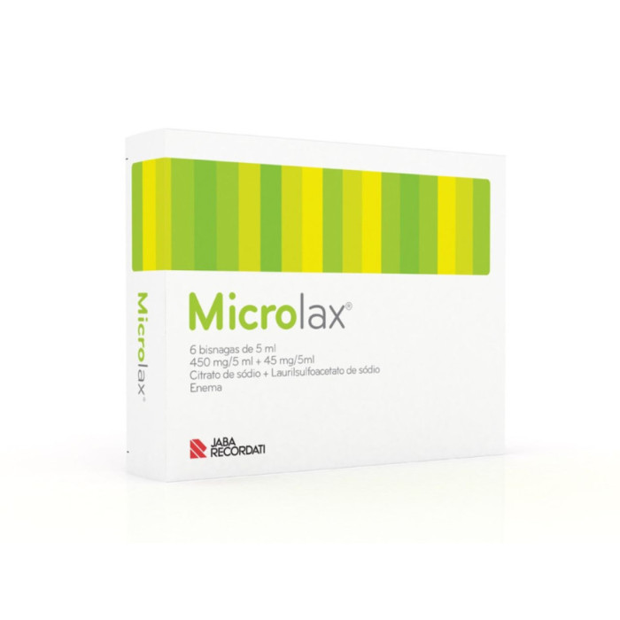 MICROLAX ENEMAS - 6 BISNAGAS DE 3ML