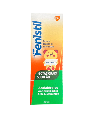 FENISTIL GOTAS ORAIS SOLUÇÃO 20ML