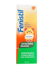 FENISTIL GOTAS ORAIS SOLUÇÃO 20ML