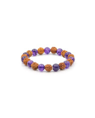 PULSEIRA RUDRAKSHA + AMETISTA 1unid