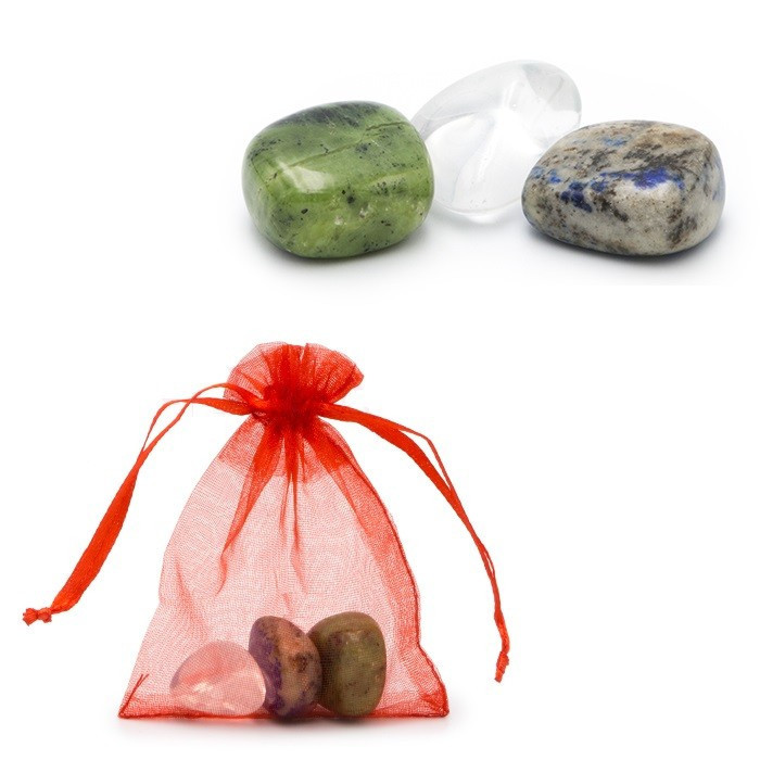 BOLSA DE PROTEÇÃO CONTRA INIMIGOS COM 3 CRISTAIS