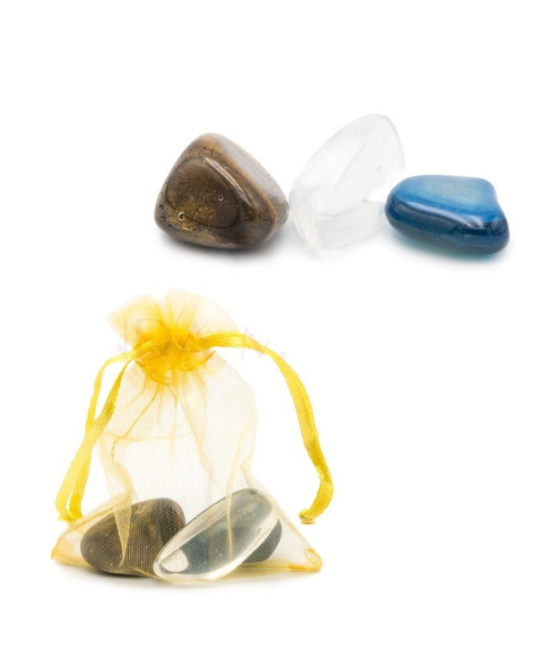 BOLSA ABRE CAMINHOS COM 3 CRISTAIS