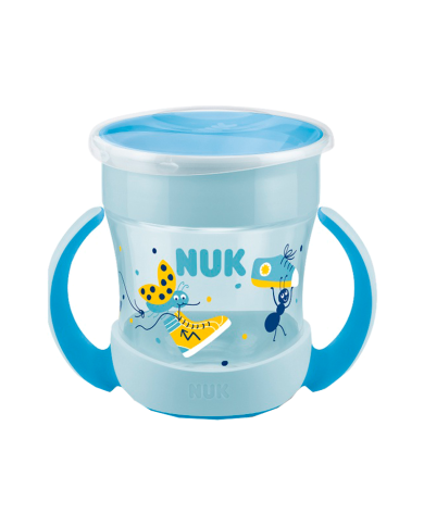 NUK Mini Magic Evolution Cup com Tampa Azul 6m+ 160ml