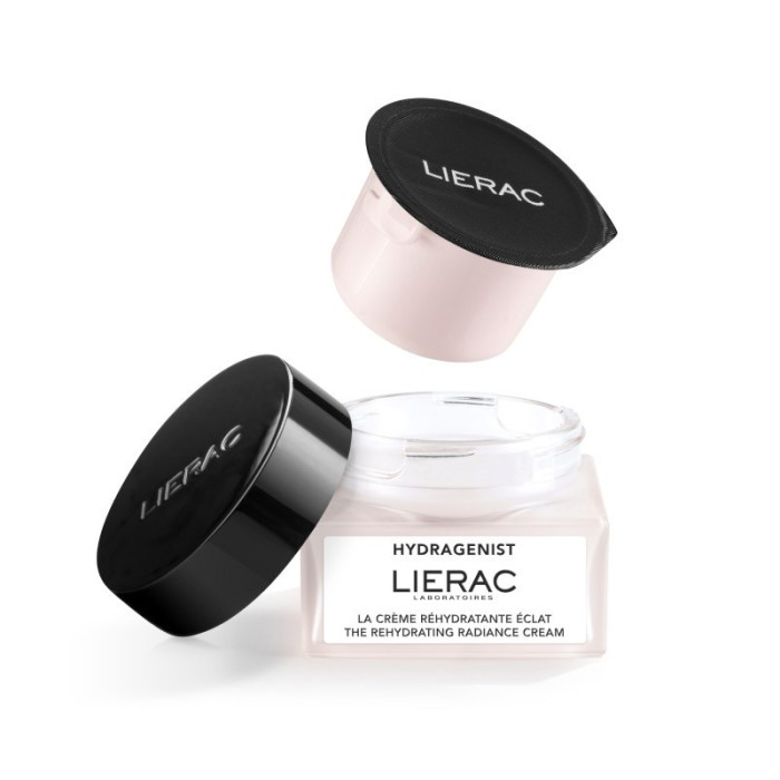 LIERAC HYDRAGENIST CREME RECARGA REIDRATANTE ILUMINADOR 50 ML