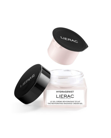 LIERAC HYDRAGENIST RECARGA GEL-CREME  REIDRATANTE ILUMINADOR 50 ML