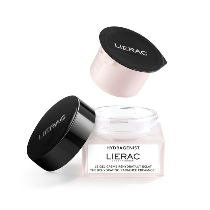 LIERAC HYDRAGENIST RECARGA GEL-CREME  REIDRATANTE ILUMINADOR 50 ML