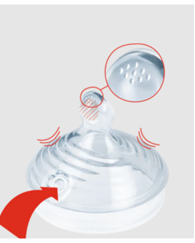 NUK FOR NATURE TETINA SILICONE TAM M 2UNID